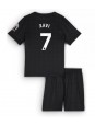 Billige Tottenham Hotspur Xavi Simons #7 Bortedraktsett Barn 2025-26 Kortermet (+ Korte bukser)